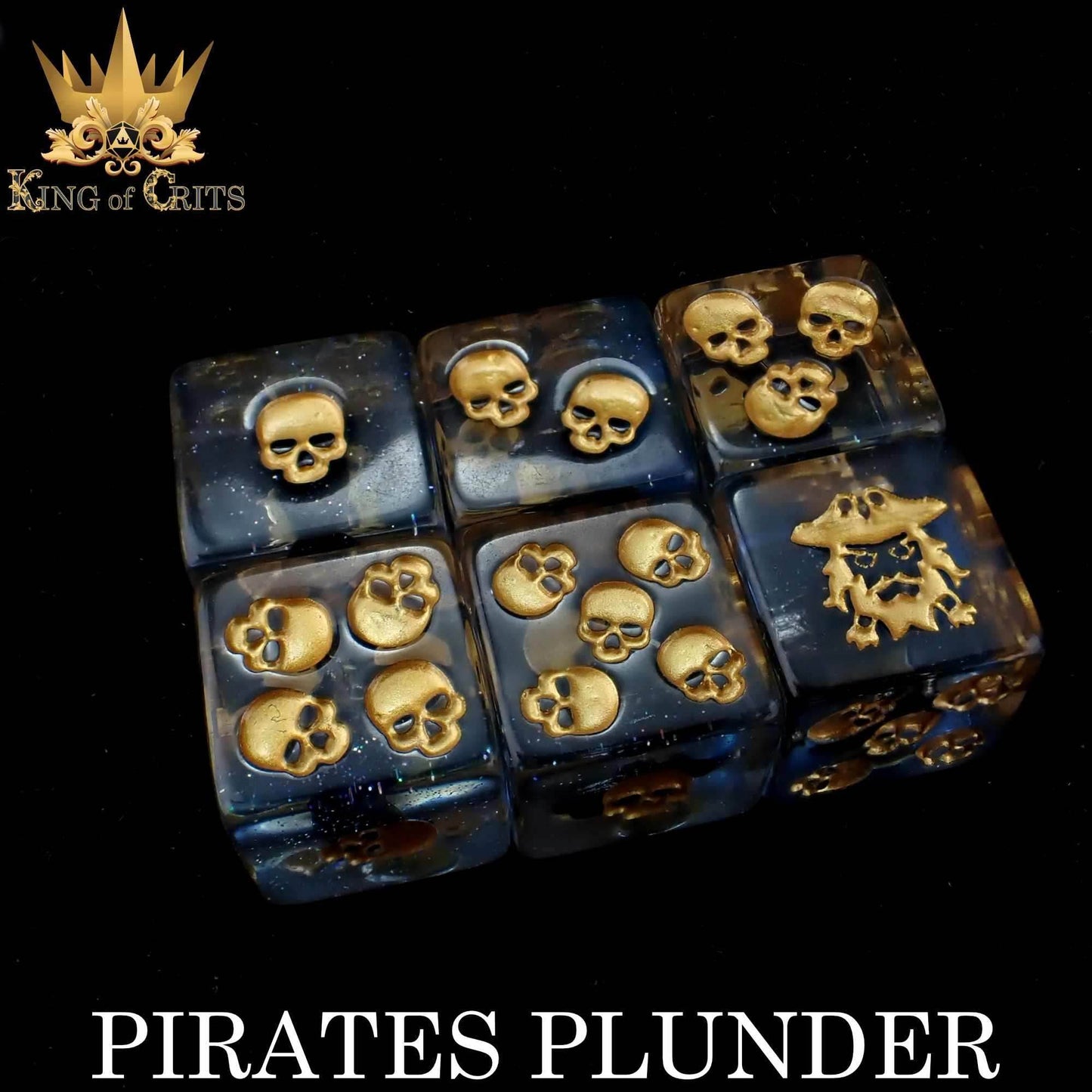 Pirates Plunder 11 Dice Set - 