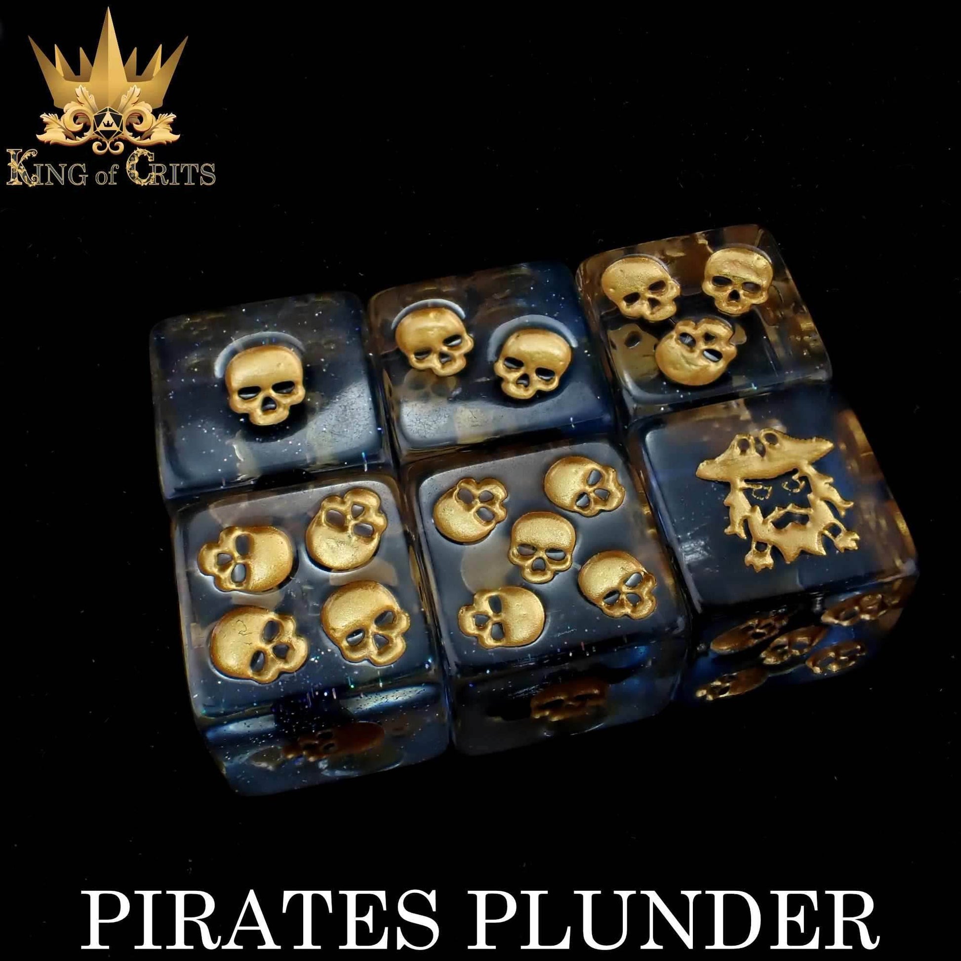 Pirates Plunder 11 Dice Set - 