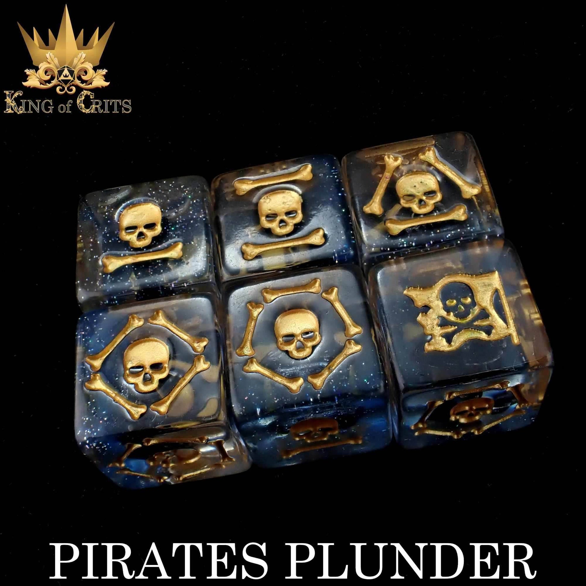 Pirates Plunder 11 Dice Set - 