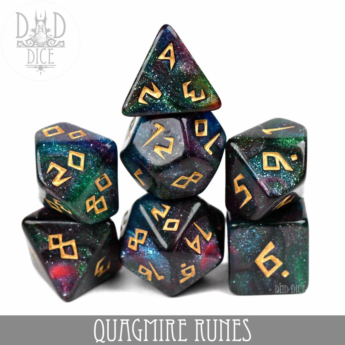 Quagmire Runes Dice Set - 
