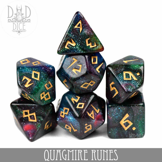 Quagmire Runes Dice Set - 