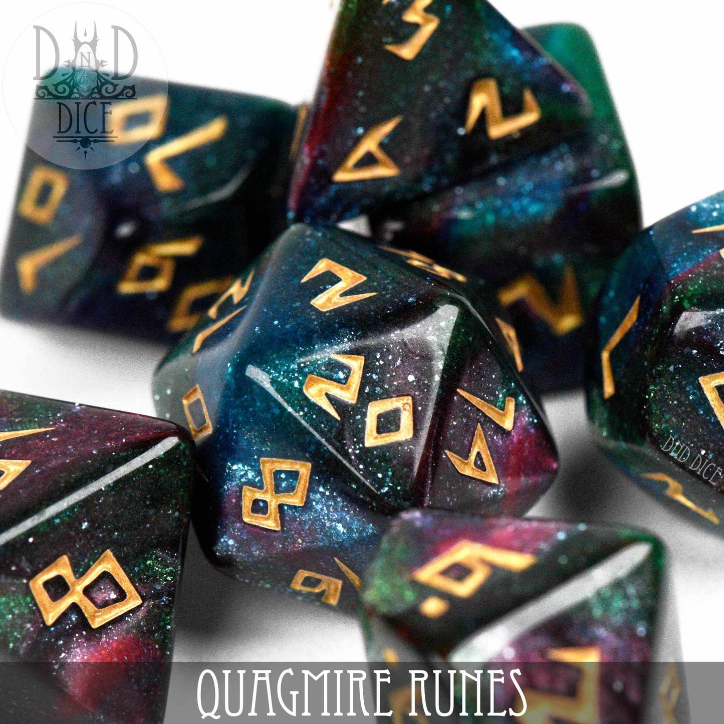 Quagmire Runes Dice Set - 