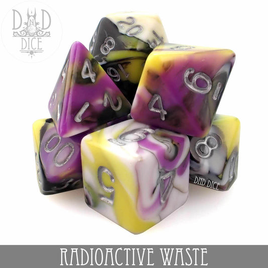 Radioactive Waste Dice Set - 