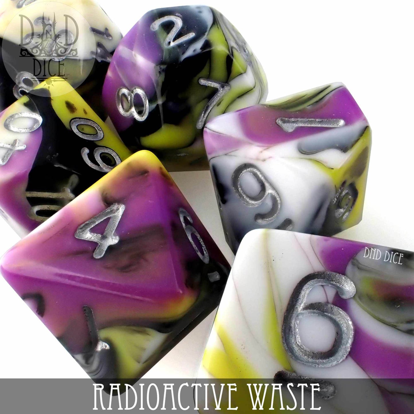 Radioactive Waste Dice Set - 