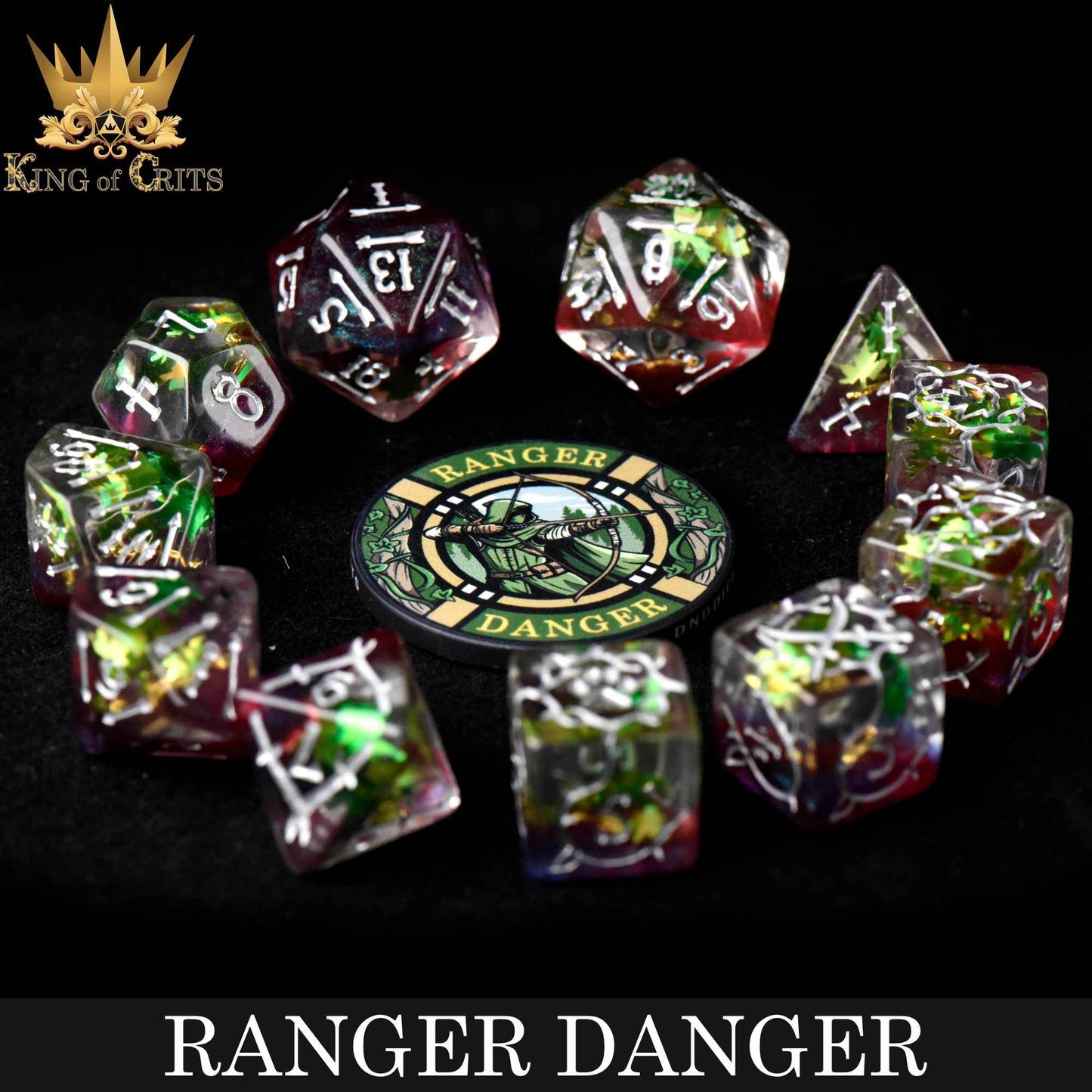Ranger Danger 11 Dice Set - 