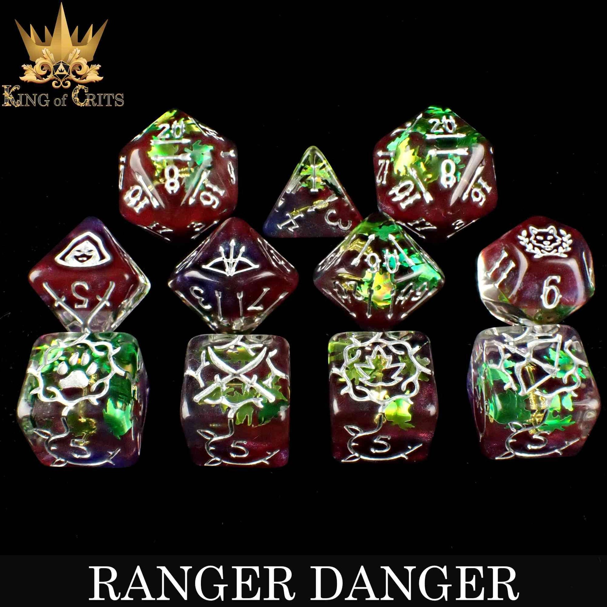 Ranger Danger 11 Dice Set - 