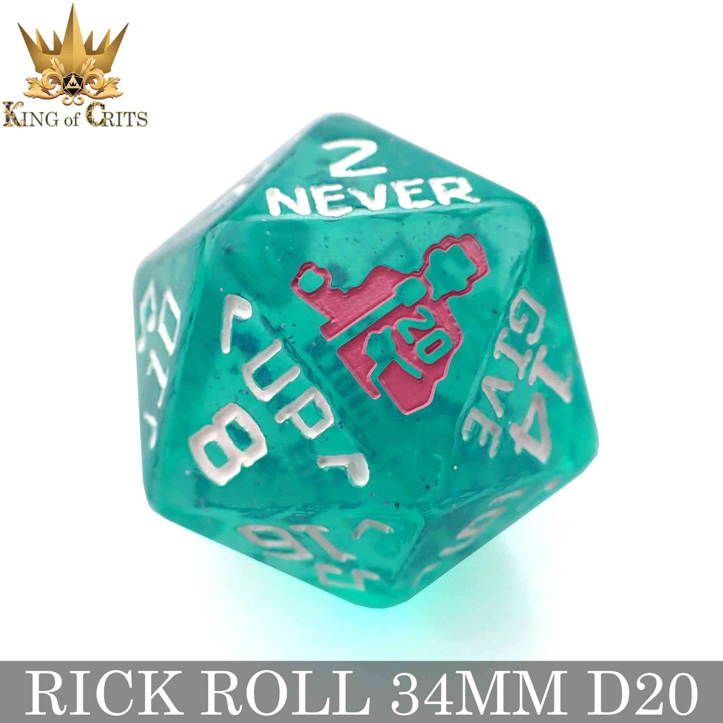 Rick Rolled 34mm D20 - 
