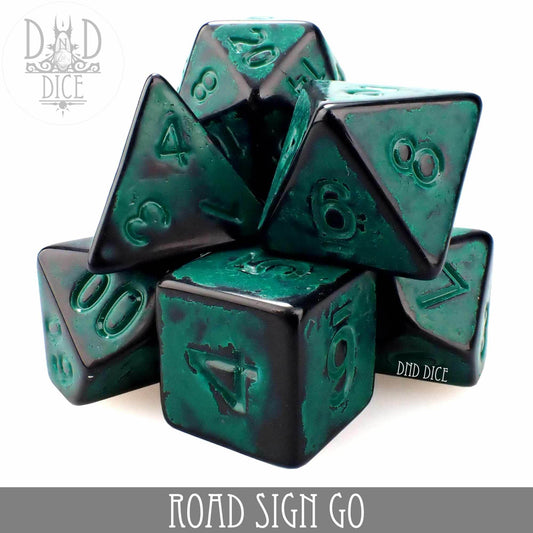 Road Sign Go Dice Set - 