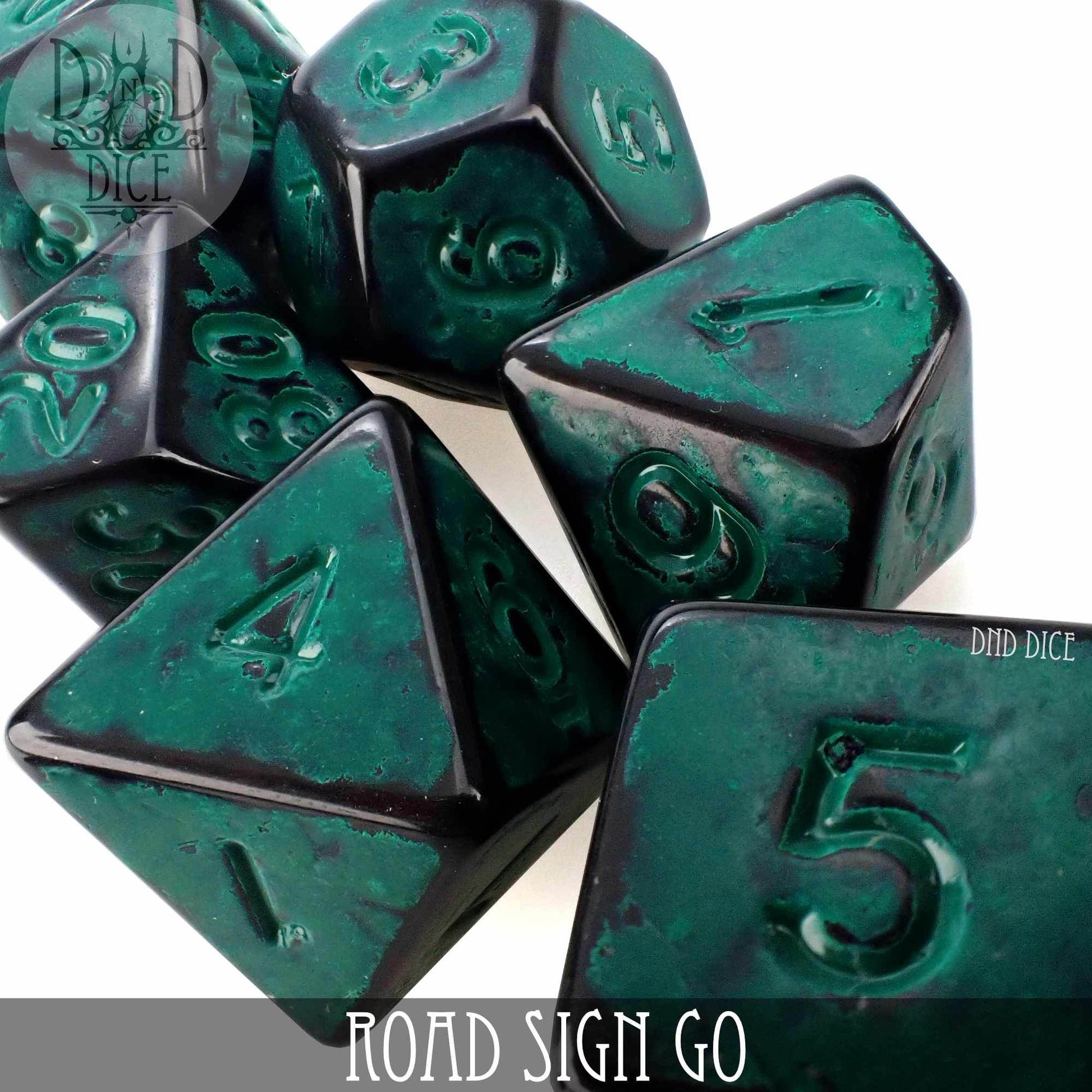 Road Sign Go Dice Set - 