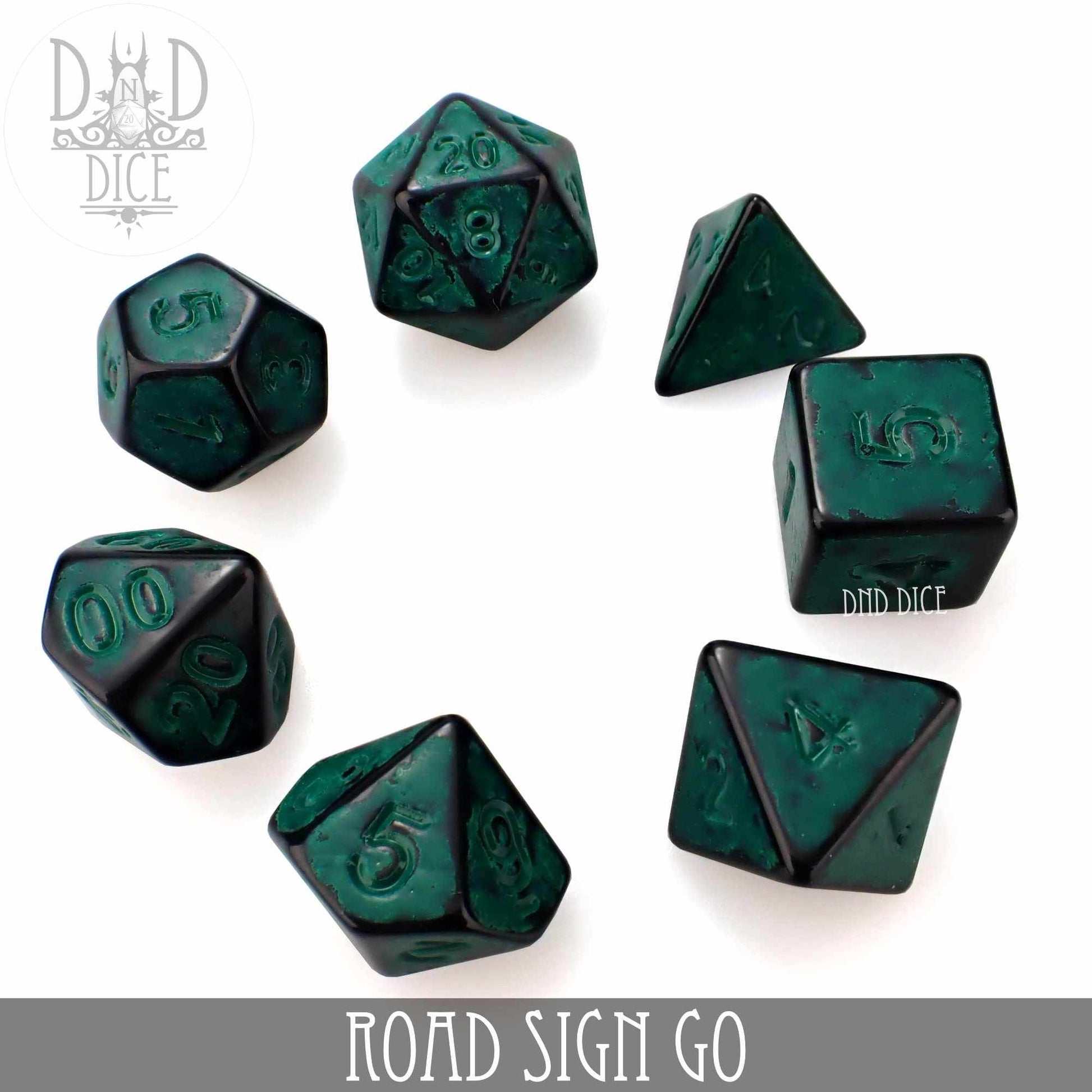 Road Sign Go Dice Set - 