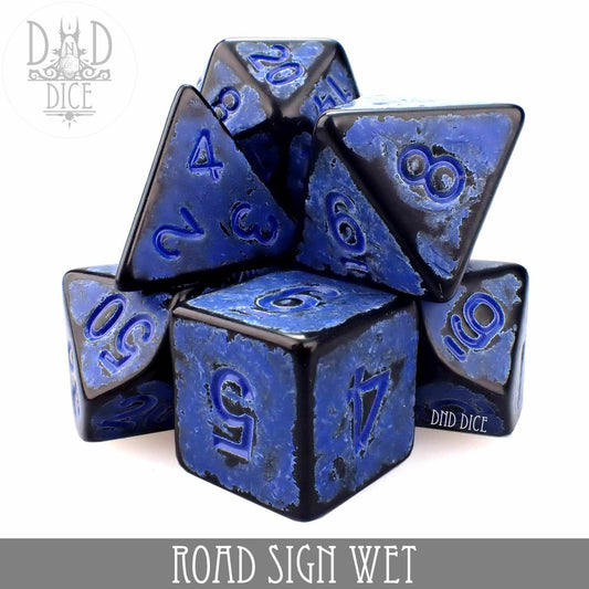 Road Sign Wet Dice Set - 