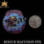 Rogue Raccoon Enamel Pin