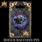 Rogue Raccoon Enamel Pin