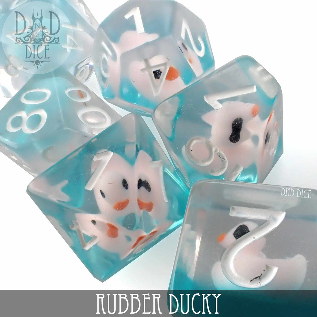 Rubber Ducky Dice Set