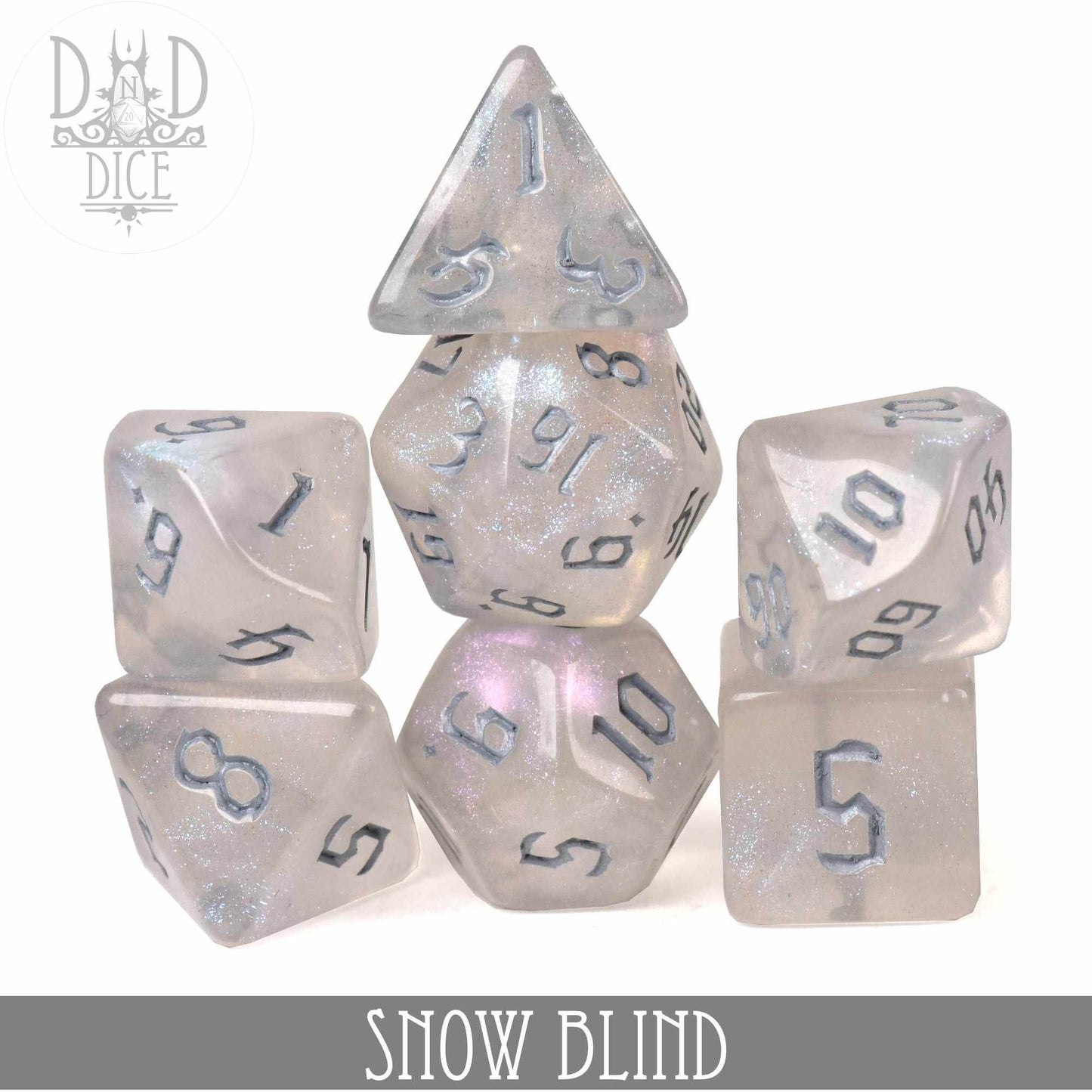 Snow Blind Dice Set - 