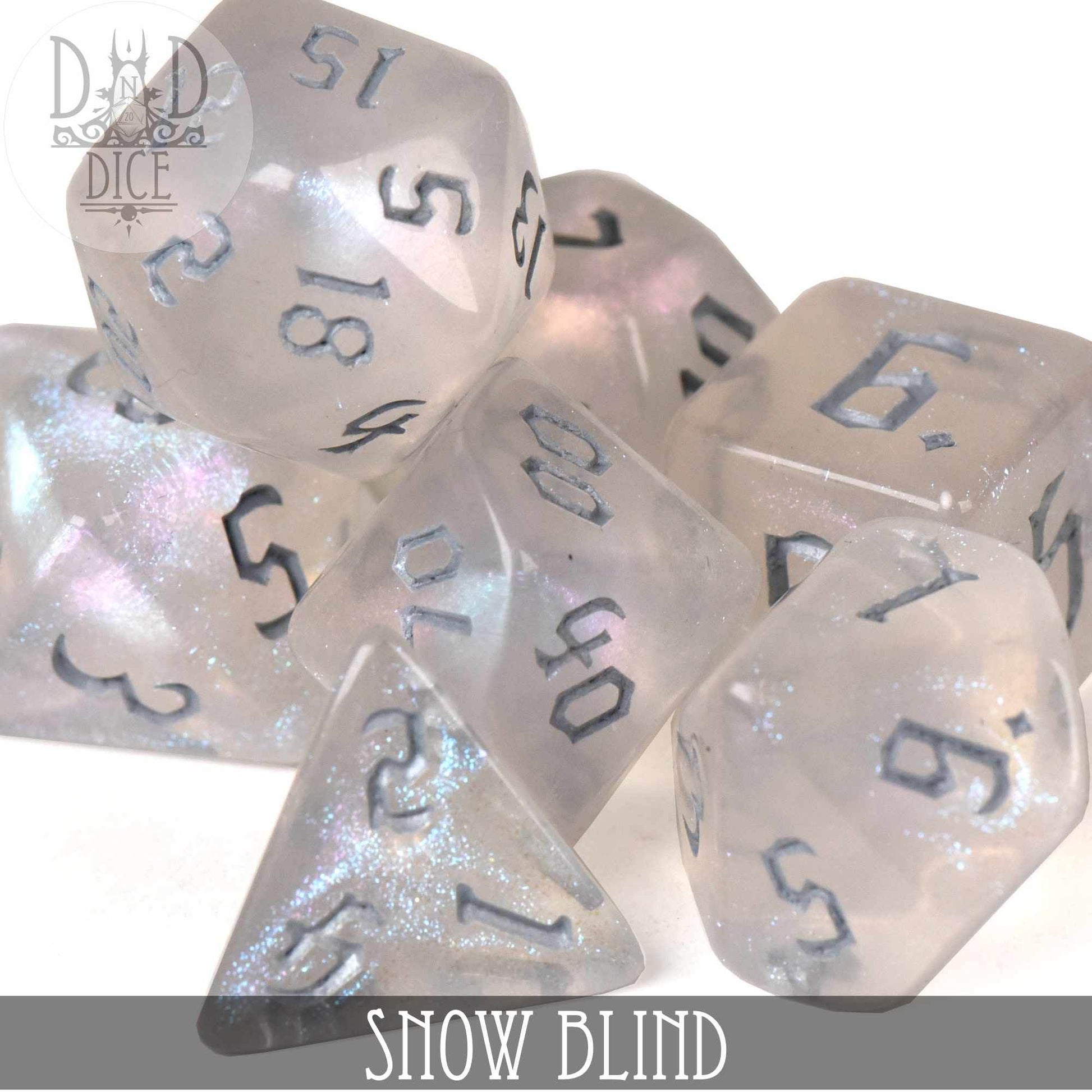 Snow Blind Dice Set - 