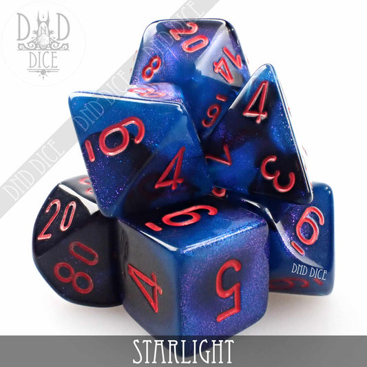 Gemini Starlight Dice Set