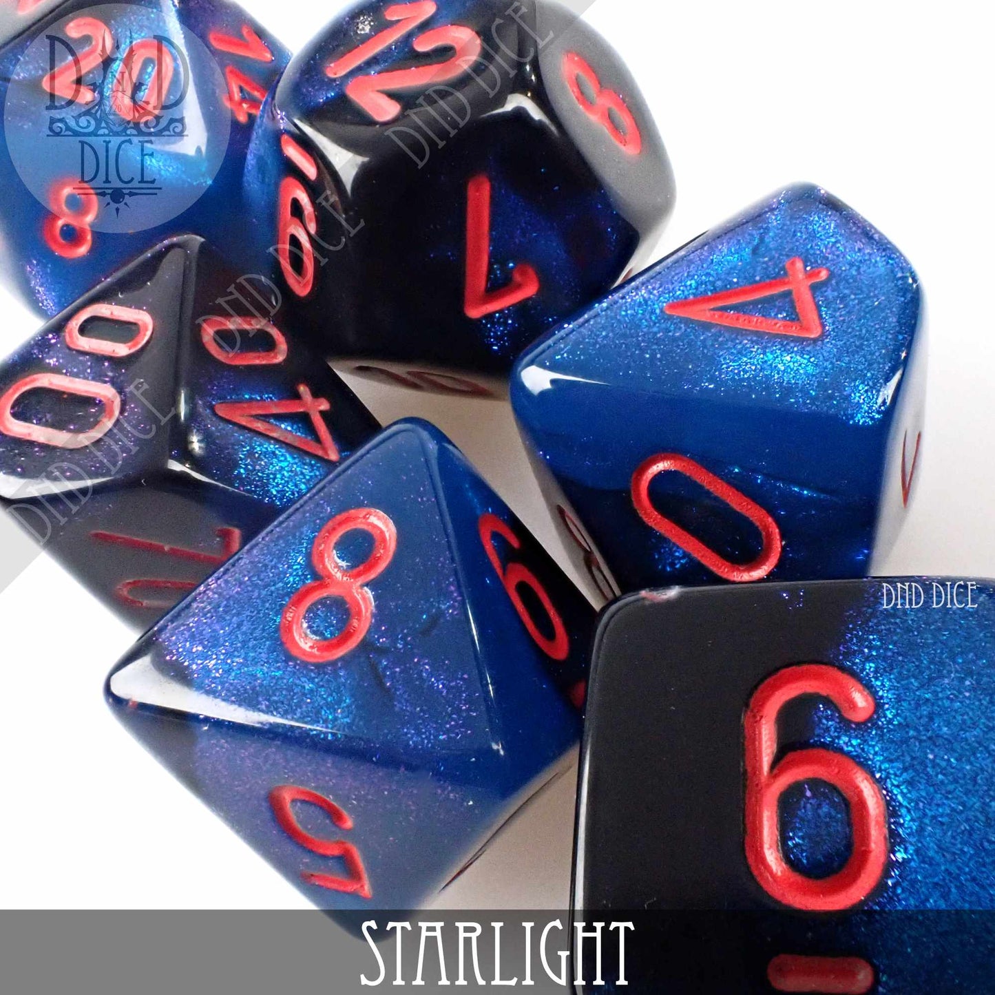 Gemini Starlight Dice Set