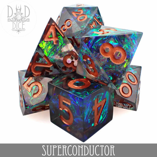 Superconductor Handmade Dice Set