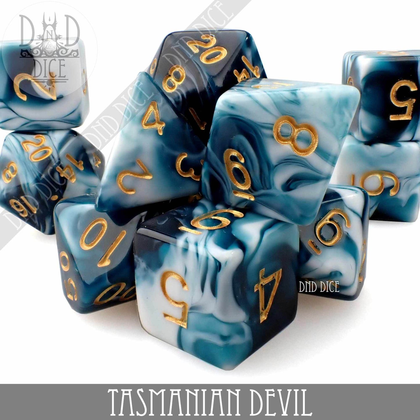 Tasmanian Devil 7 or 11 Dice Set - 11 Dice Set