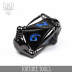 Torture Tools Blue - Metal Dice Set