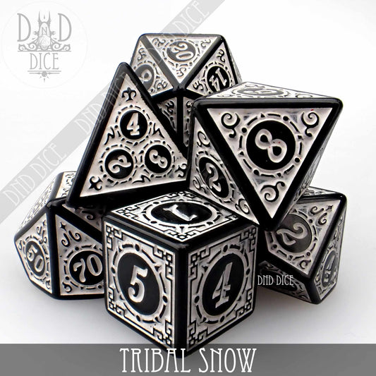 Tribal Snow Dice Set