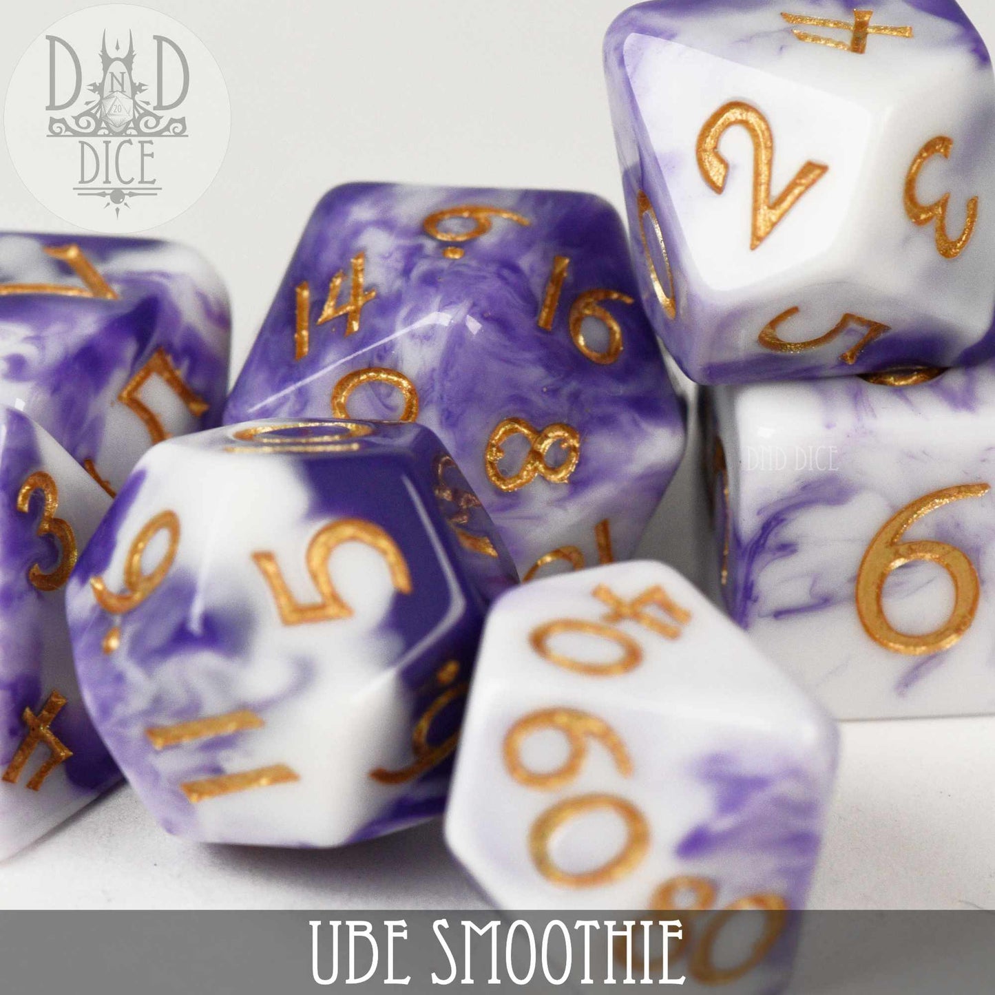 Ube Smoothie Dice Set