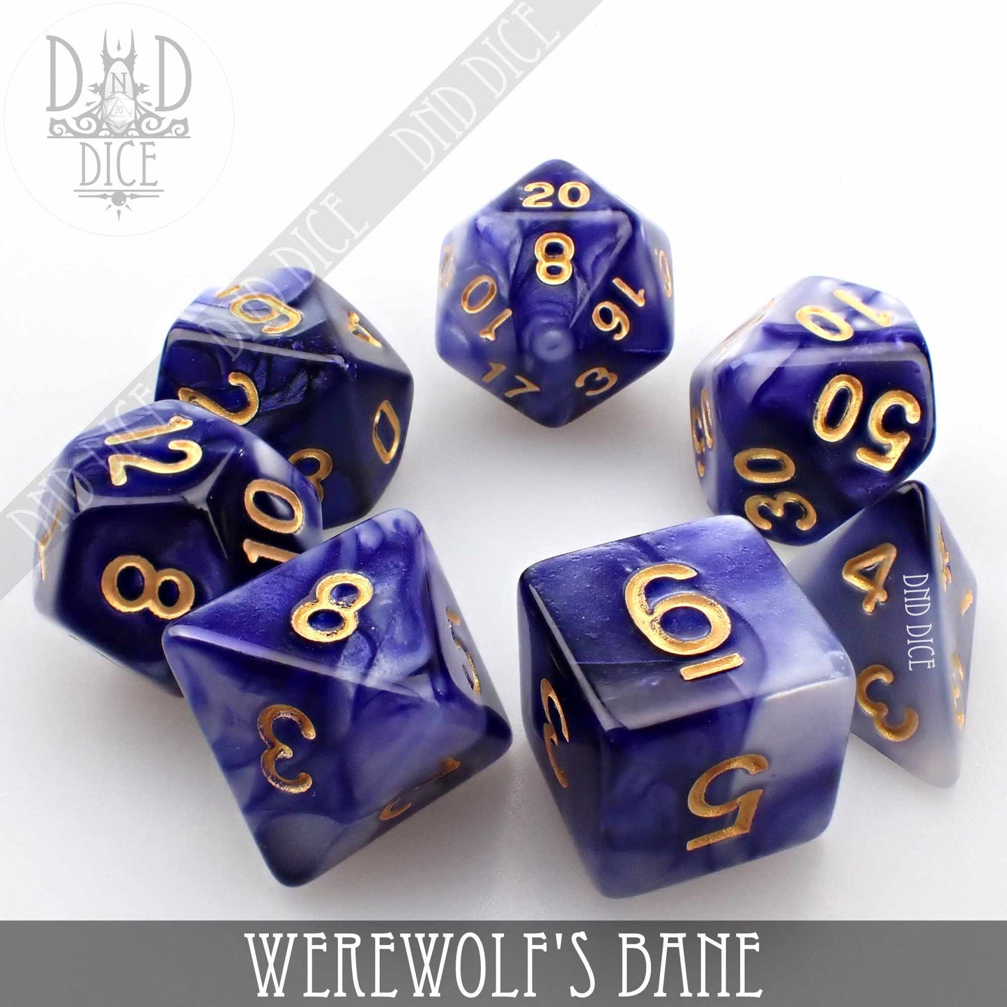 Werewolf's Bane Dice Set