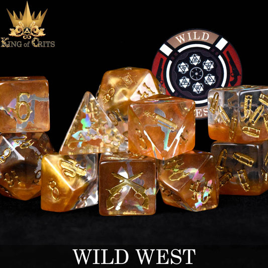 Wild West 11 Dice Set - 