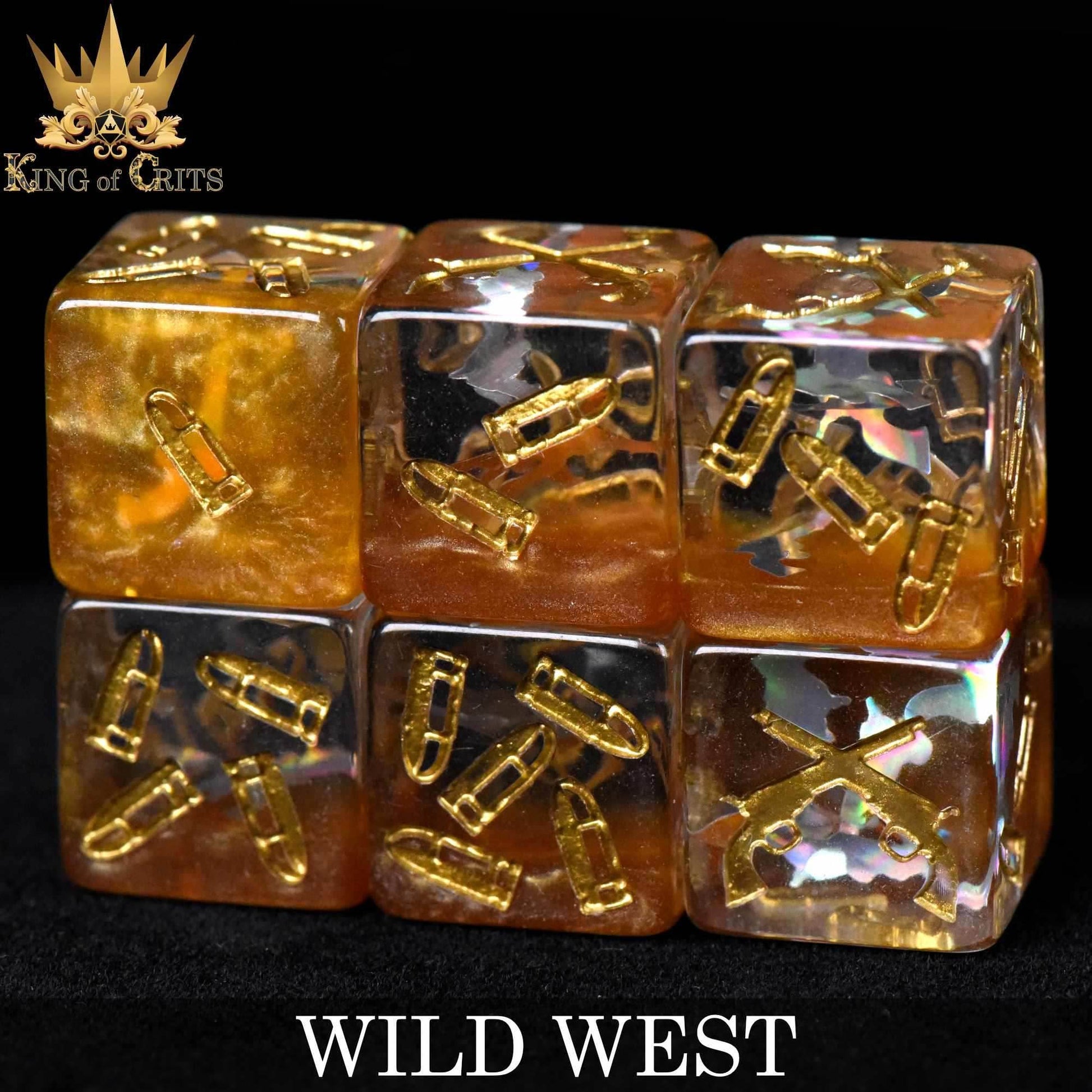Wild West 11 Dice Set - 