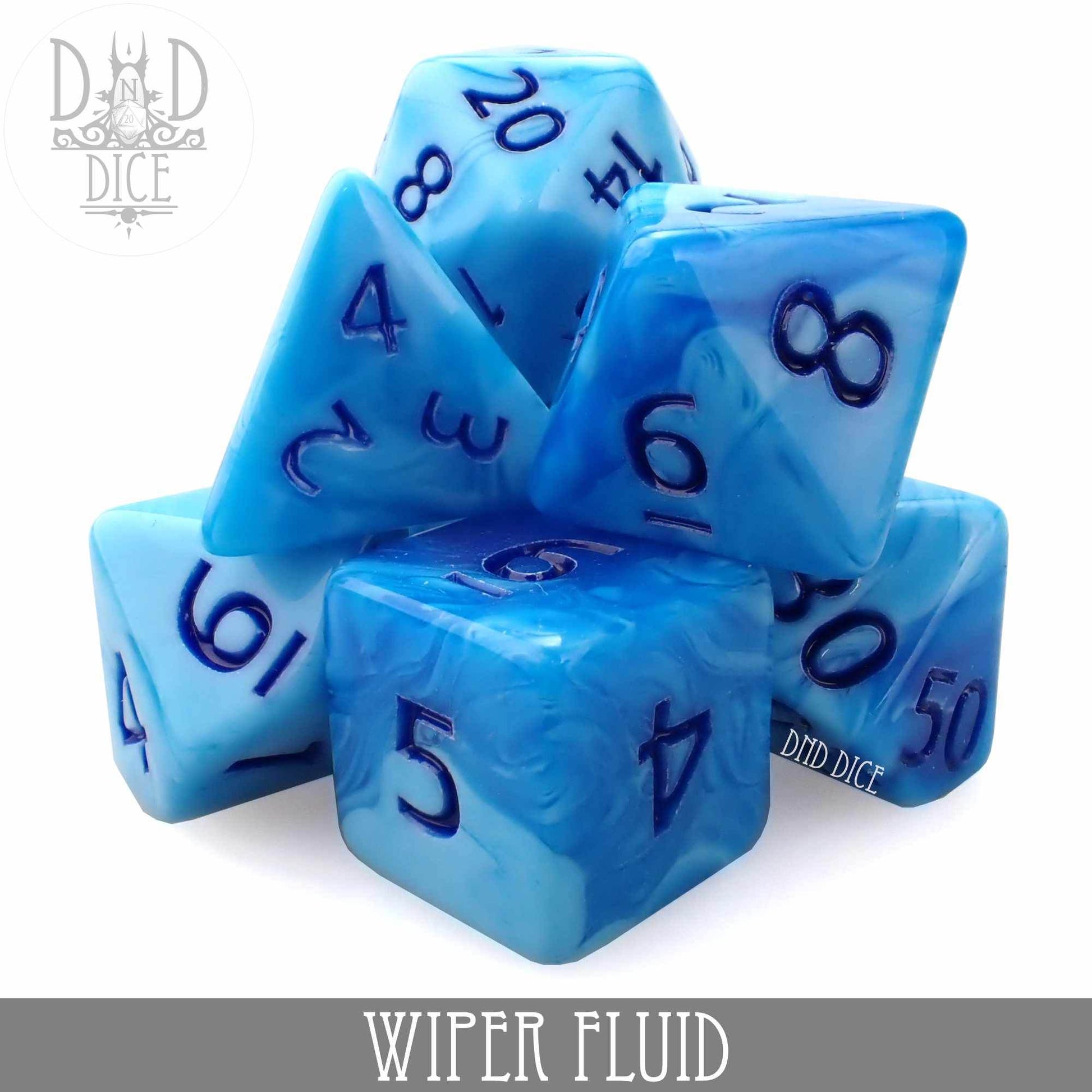 Wiper Fluid Dice Set - 