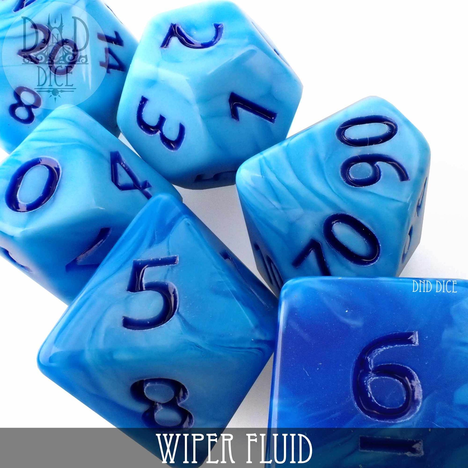 Wiper Fluid Dice Set - 