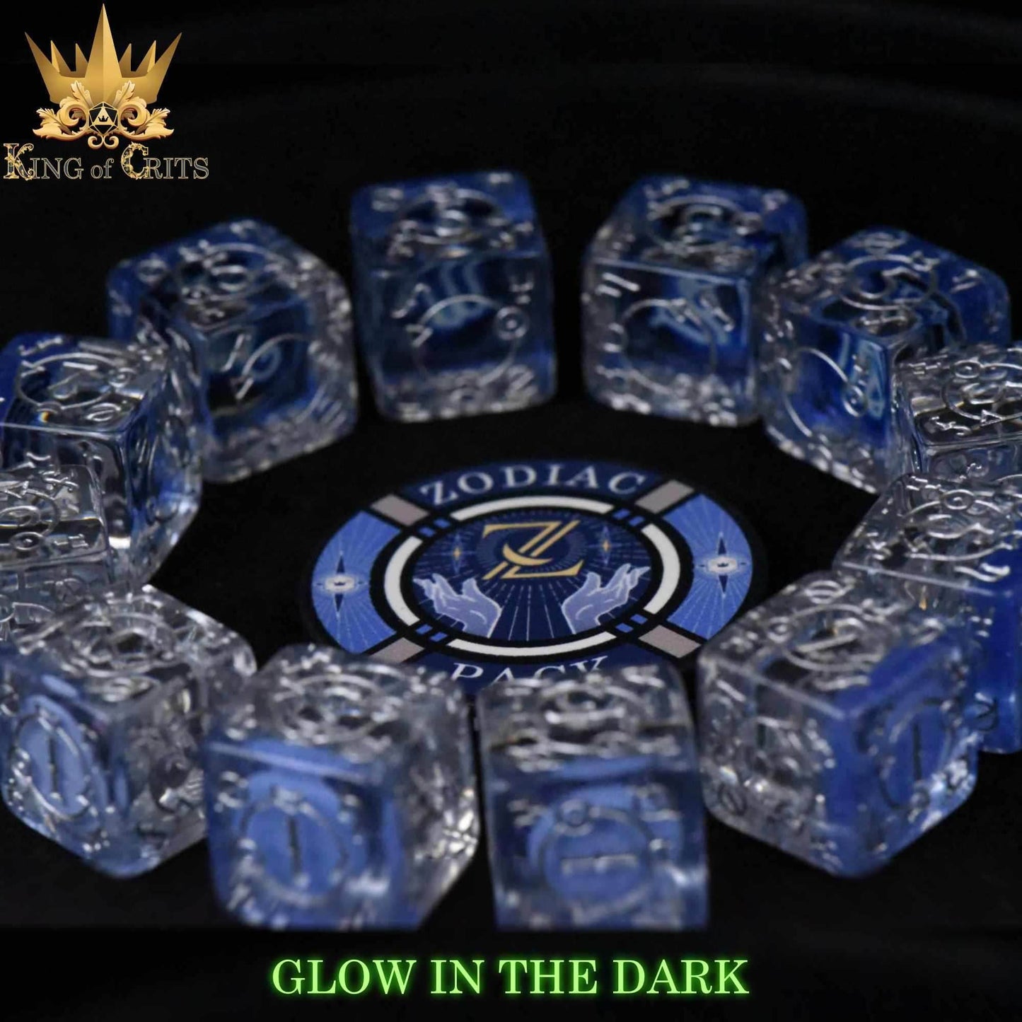 Zodiac Pack 12D6 Dice Set (Gift Box) - 