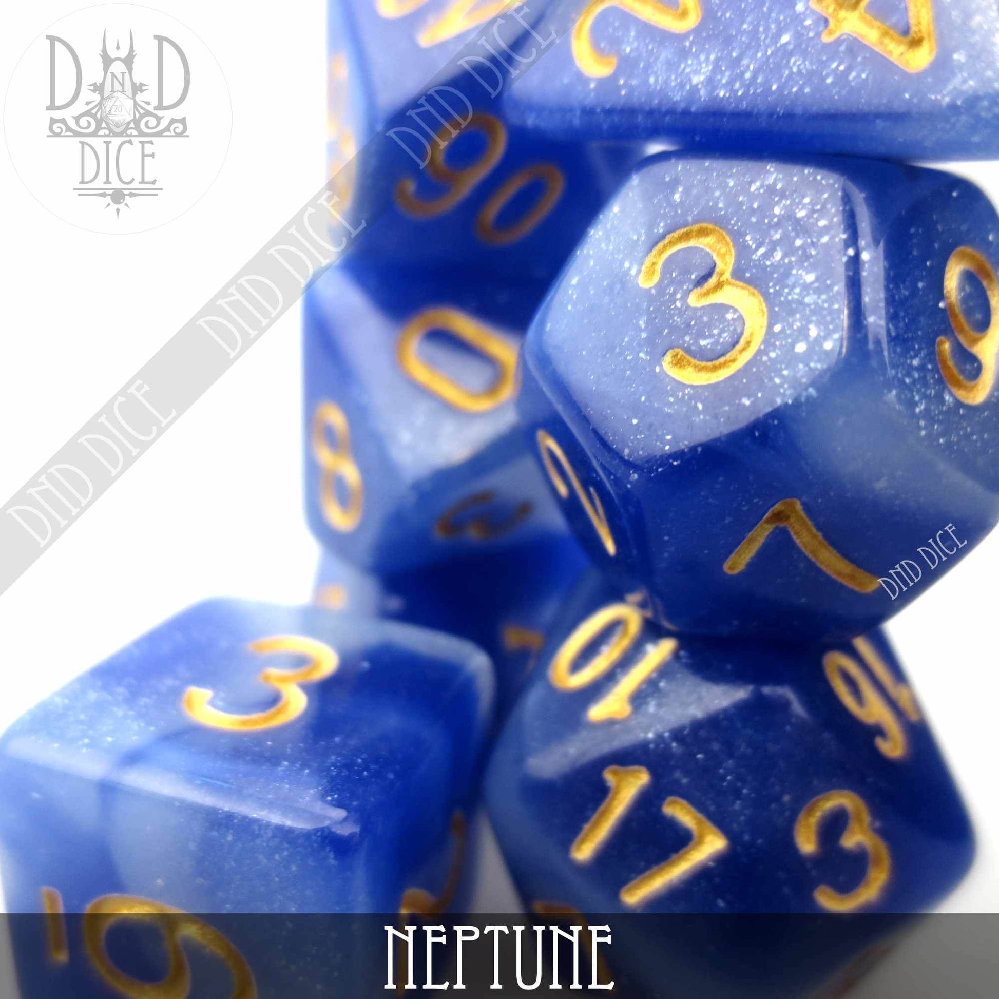 Neptune Galaxy Dice Set - 