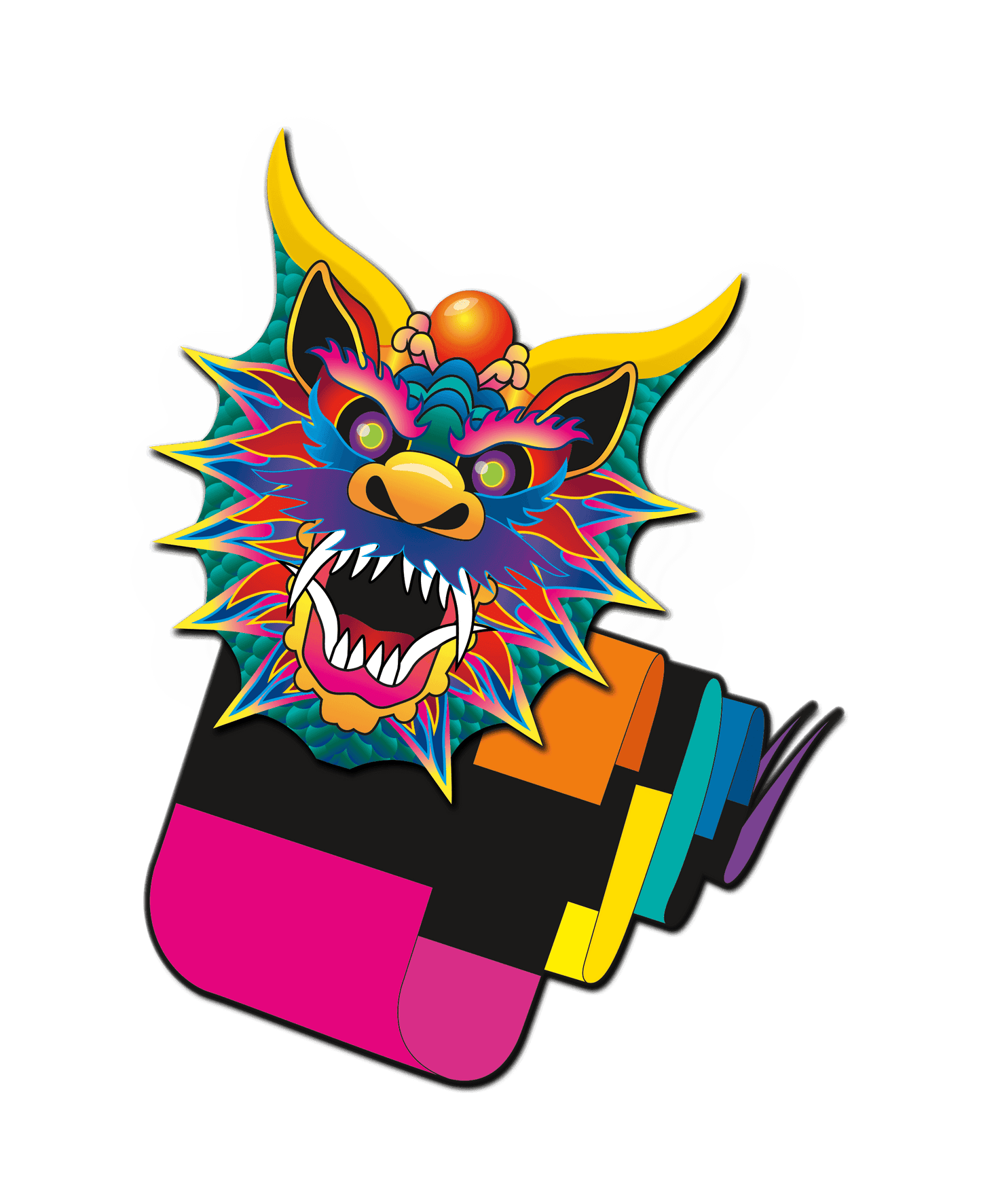 310 Inch (26 foot) Nylon Serpent kite - 