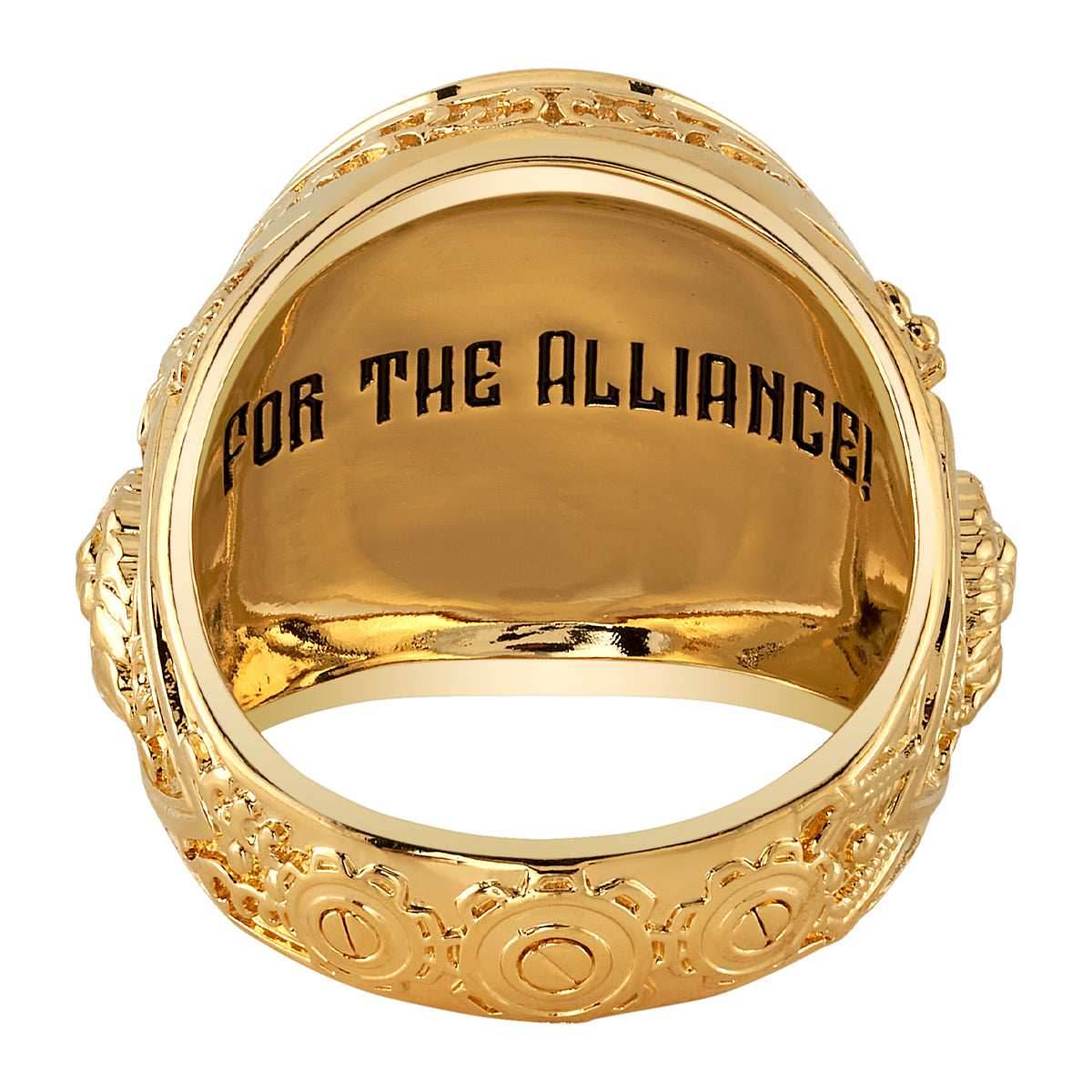 World of Warcraft X RockLove Alliance Signet Ring - Size 6