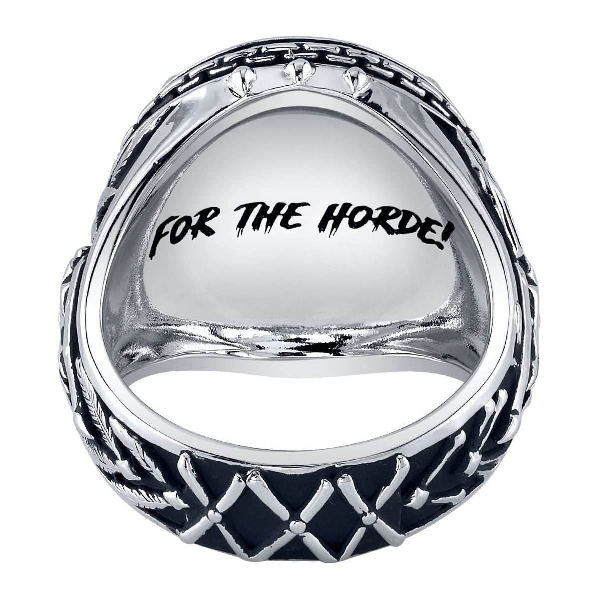 World of Warcraft X RockLove Horde Signet Ring - Size 6