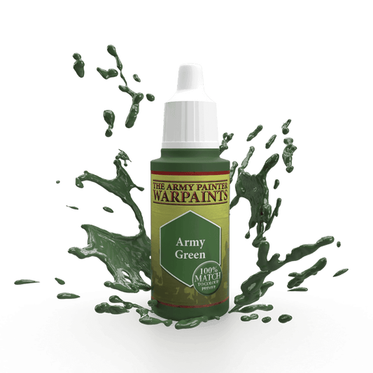 Army Painter Warpaints: Army Green 18ml - 
