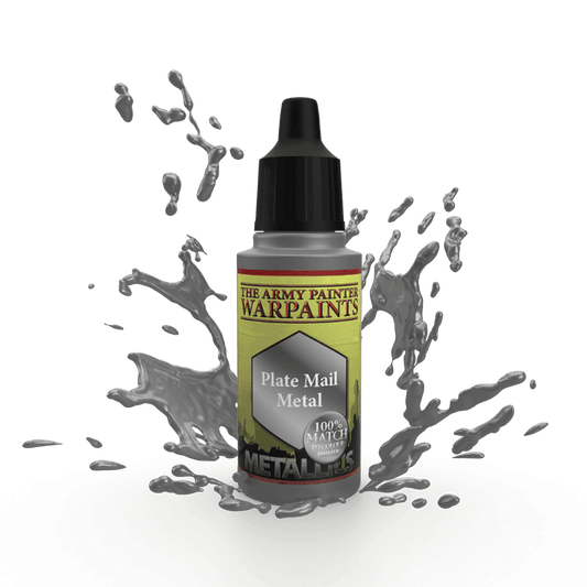 Army Painter Warpaints: Metallics - Plate Mail Metal 18ml - 