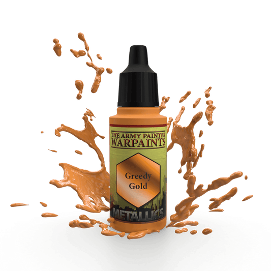 Army Painter Warpaints: Metallics - Greedy Gold 18ml - 