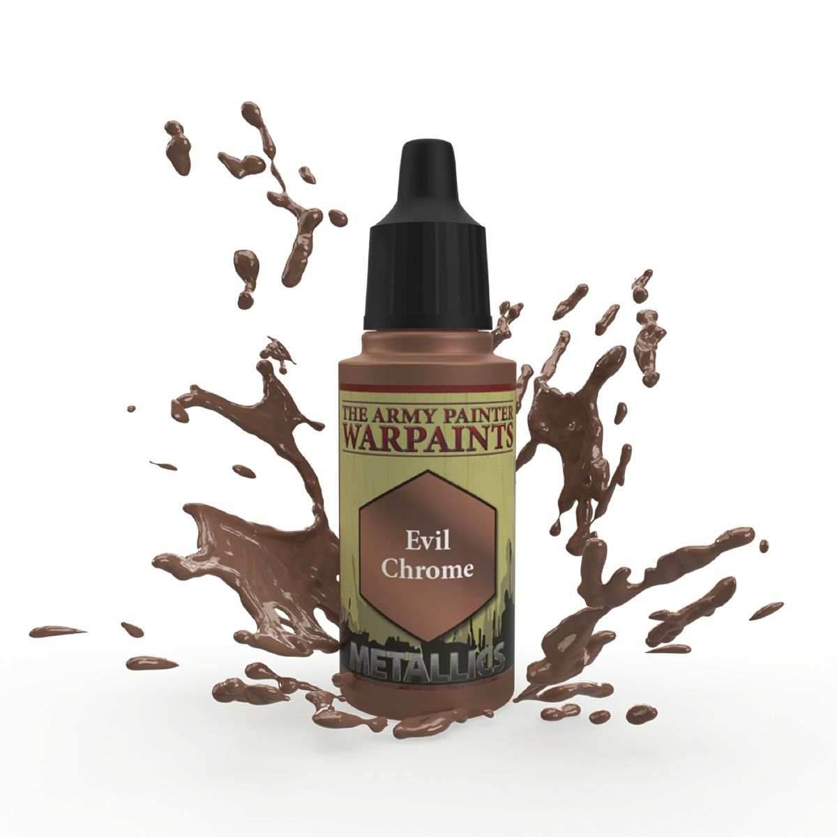 Army Painter Warpaints: Metallics - Evil Chrome 18ml - 