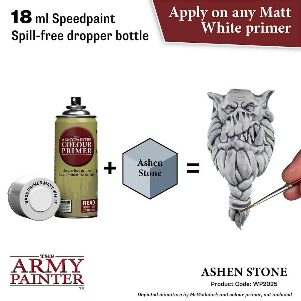 Army Painter Warpaints Speedpaint 2.0: Ashen Stone 18m - 