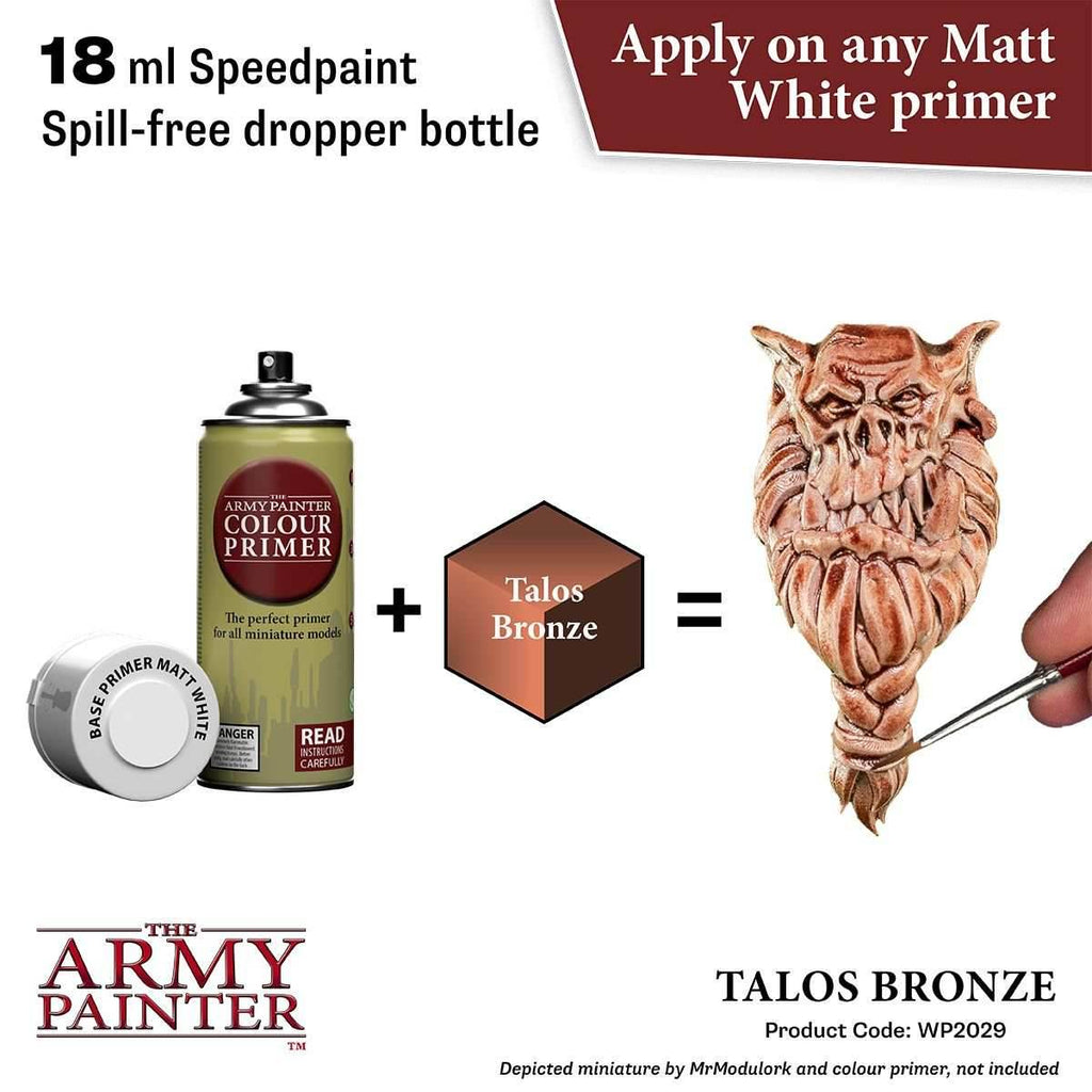 Army Painter Warpaints Speedpaint 2.0: Talos Bronze 18ml - 