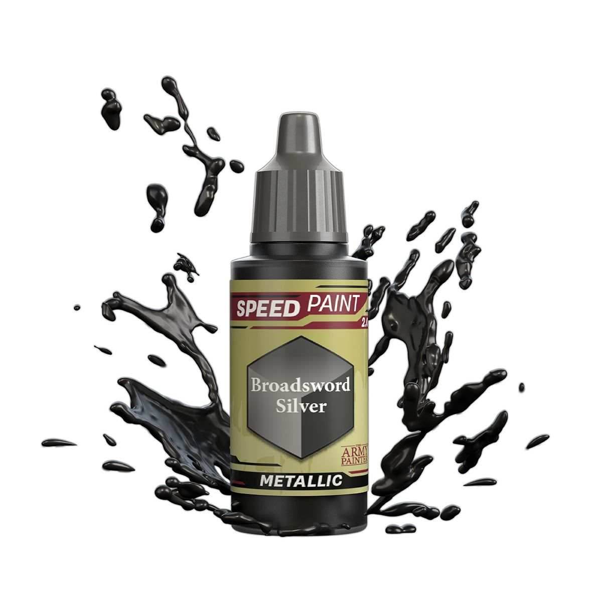 Army Painter Warpaints Speedpaint 2.0: Broadsword Silver 18ml - 