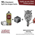 Army Painter Warpaints Speedpaint 2.0: Broadsword Silver 18ml - 