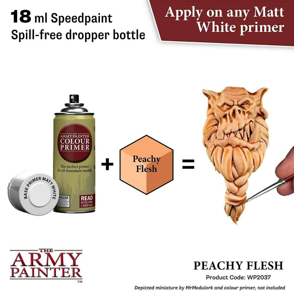 Army Painter Warpaints Speedpaint 2.0: Peachy Flesh 18ml - 