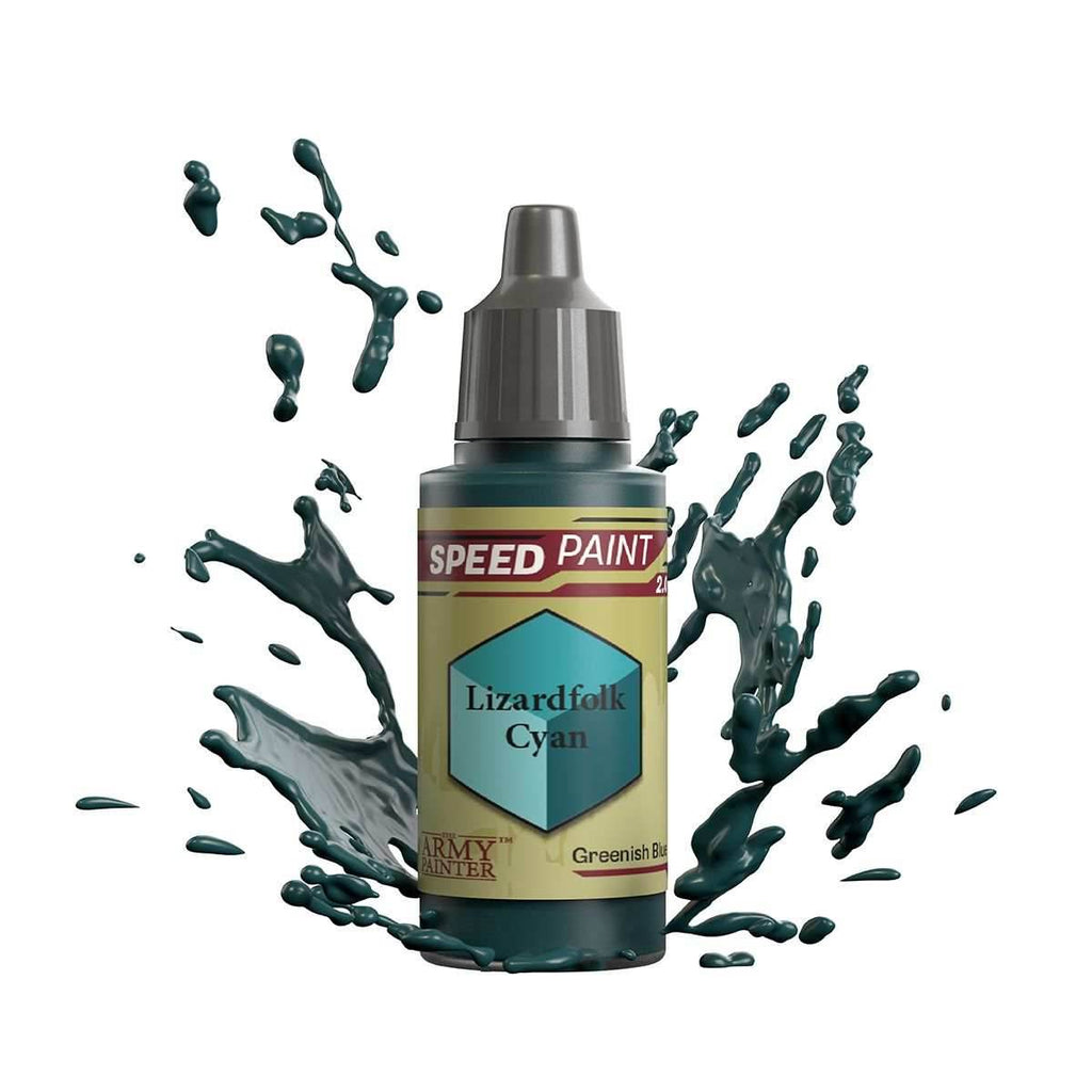 Army Painter Warpaints Speedpaint 2.0: Lizardfolk Cyan 18ml - 