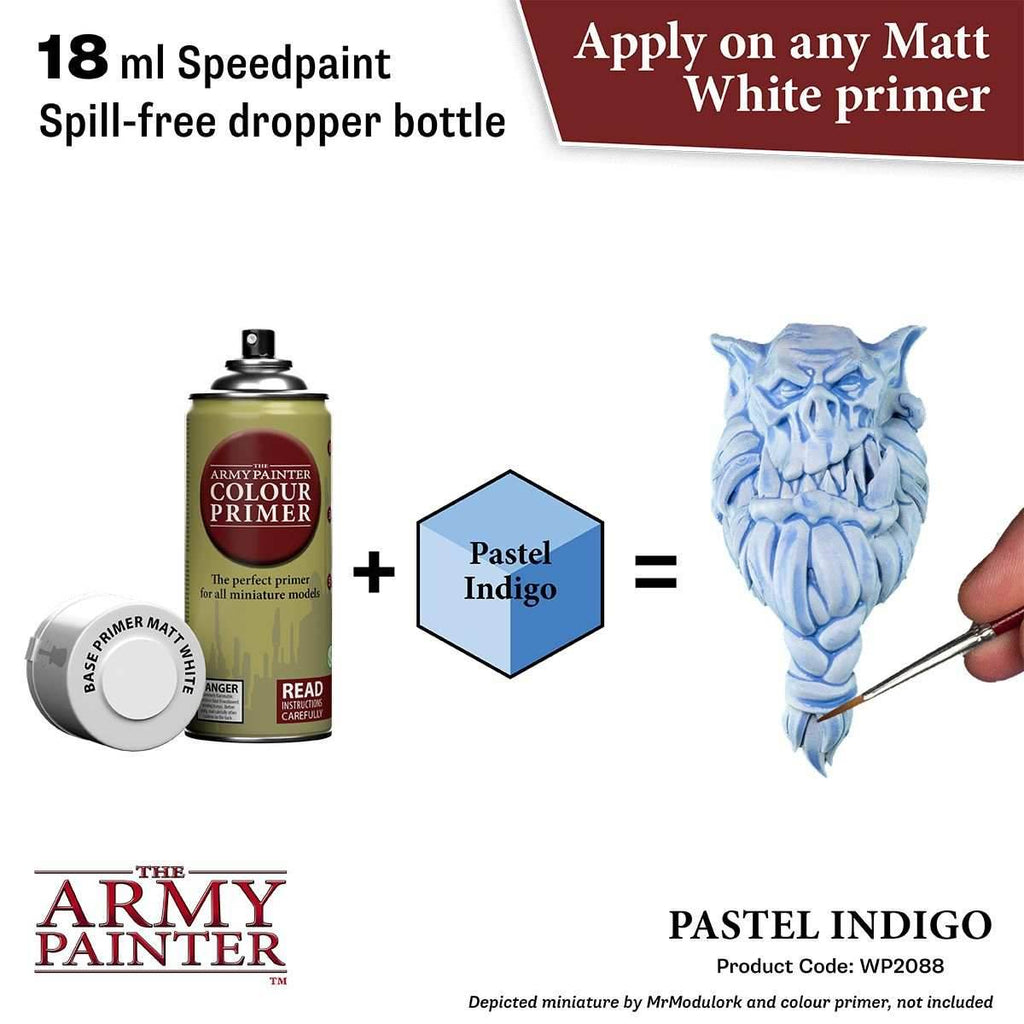 Army Painter Warpaints Speedpaint 2.0: Pastel Indigo 18ml - 