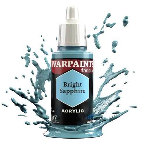 The Army Painter Warpaints Fanatic Acrylic (18 ml) Vol 1. Cool & Neutral Colors - Bright Sapphire