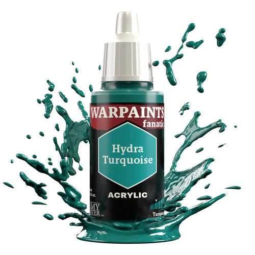 The Army Painter Warpaints Fanatic Acrylic (18 ml) Vol 1. Cool & Neutral Colors - Hydra Turquoise
